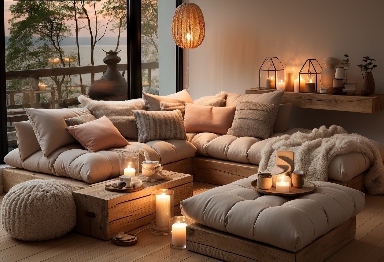 Co daje drewno, tkaniny i miękkie faktury, jeśli Twoją bazą są nowoczesne meble do salonu?